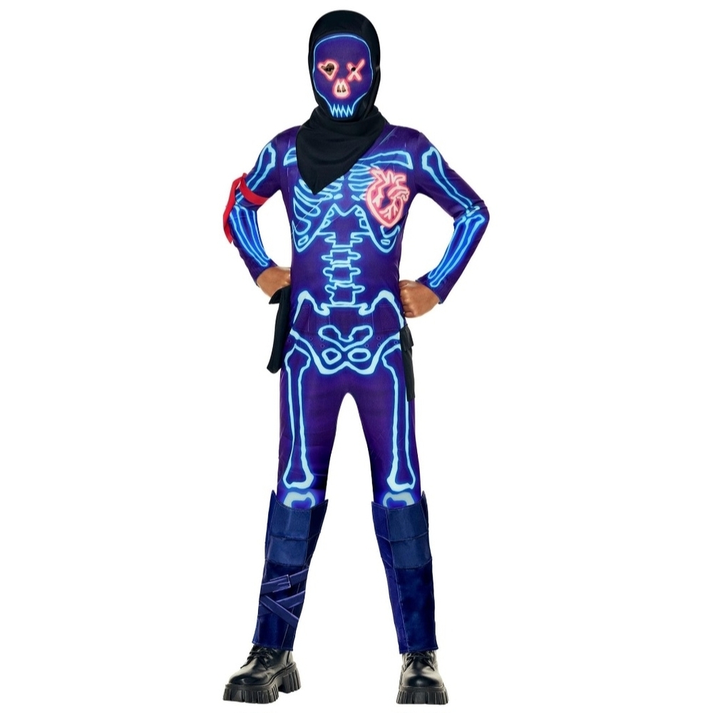 Fortnite Party Trooper Child Costume‎ Size Medium 8-10 - Picture 3 of 8